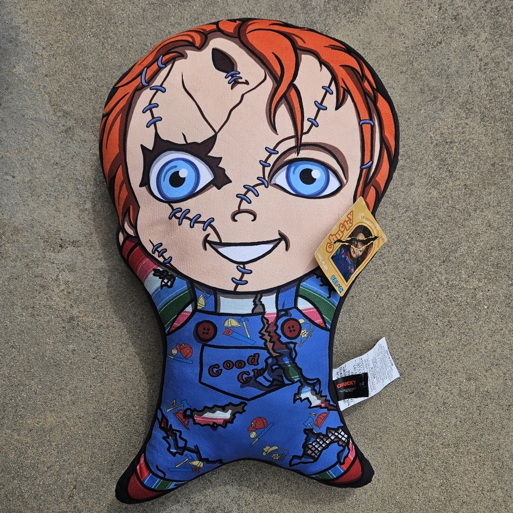 NWT Surreal Entertainment Childs Play Chucky 20 Inch PAL-O Character Pillow